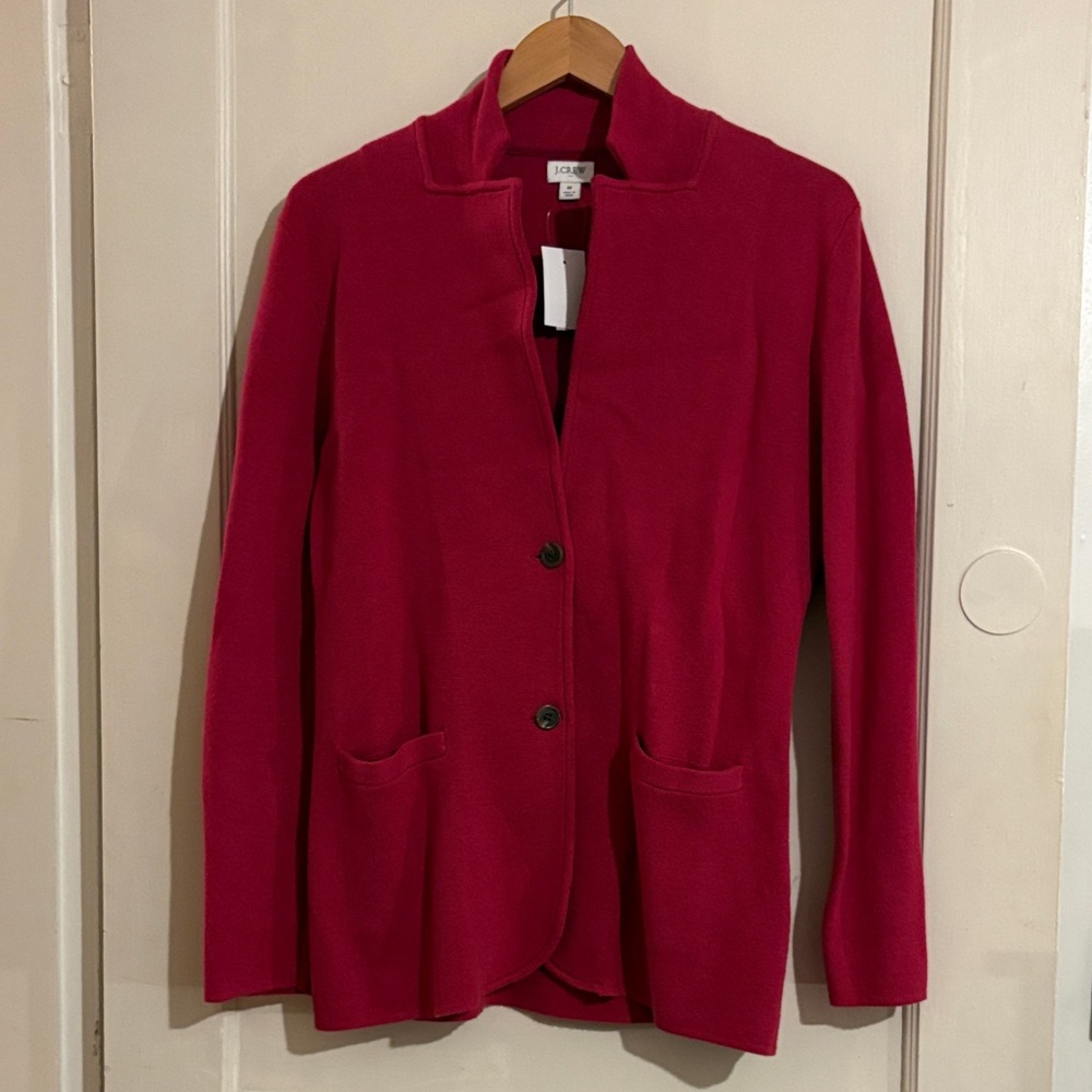J. Crew Factory Raspberry Pink Blazer